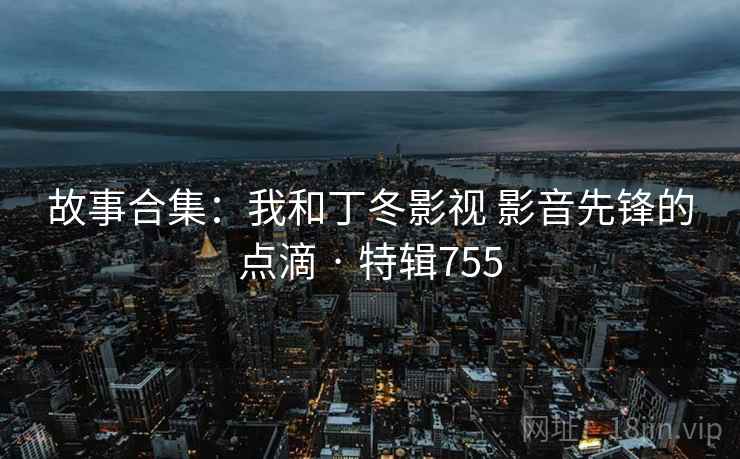 故事合集：我和丁冬影视 影音先锋的点滴 · 特辑755  第2张